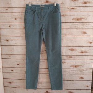 Boden Straight Leg Light Blue Corduroy Pants Size 6